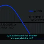 Que es la frecuencia de muestreo y la profundidad de bits