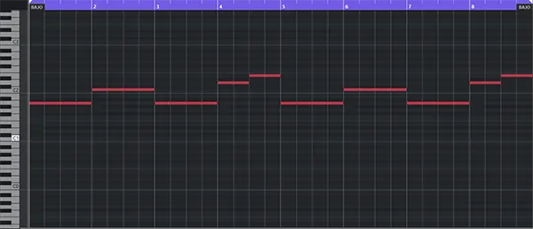 Líneas de bajo 001