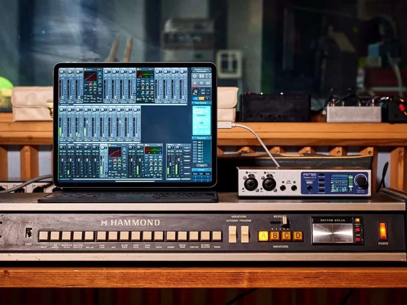 rme fireface y ipad