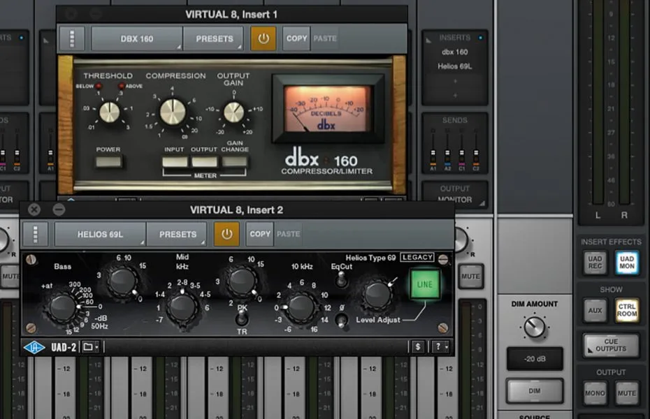 captura de pantalla universal audio x6 02