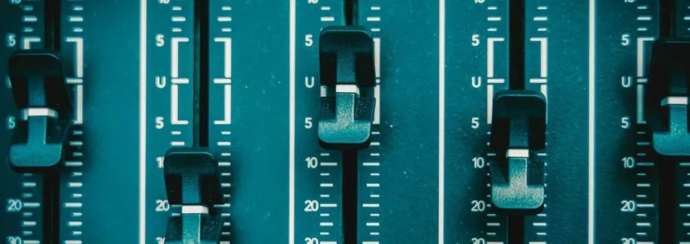 faders de audio
