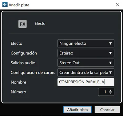 Cómo configurar una cadena de compresión paralela