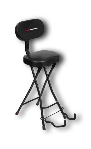Silla ergnómica para tocar la guitarra