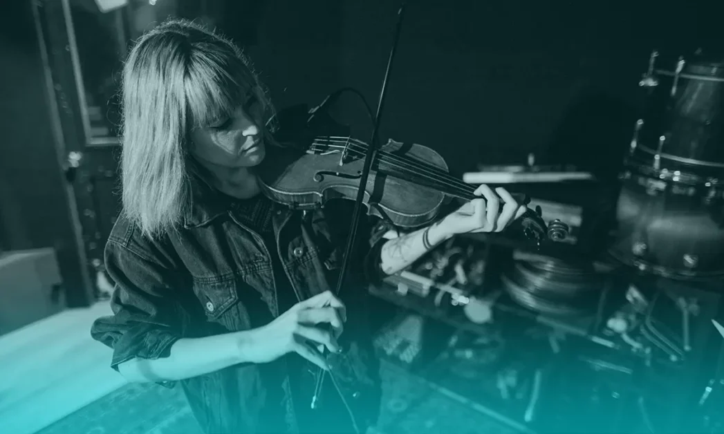 Edición multicámara para grabar interpretaciones de violín