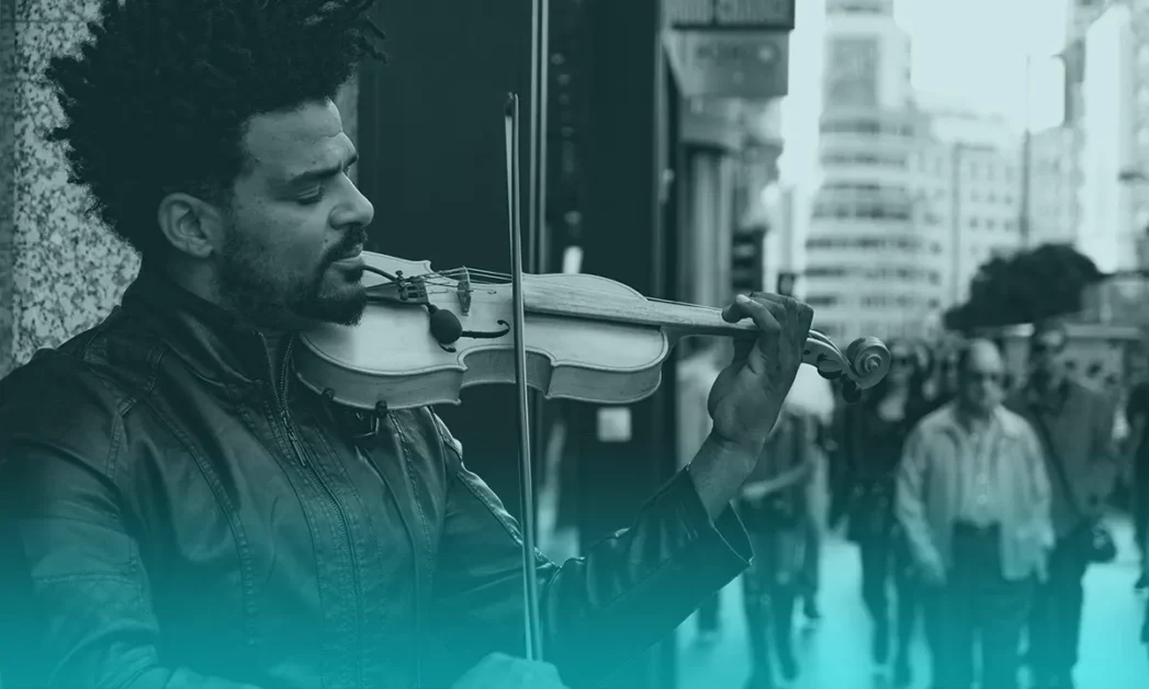 El violín en la cultura popular de Asia
