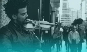 El violín en la cultura popular de Asia