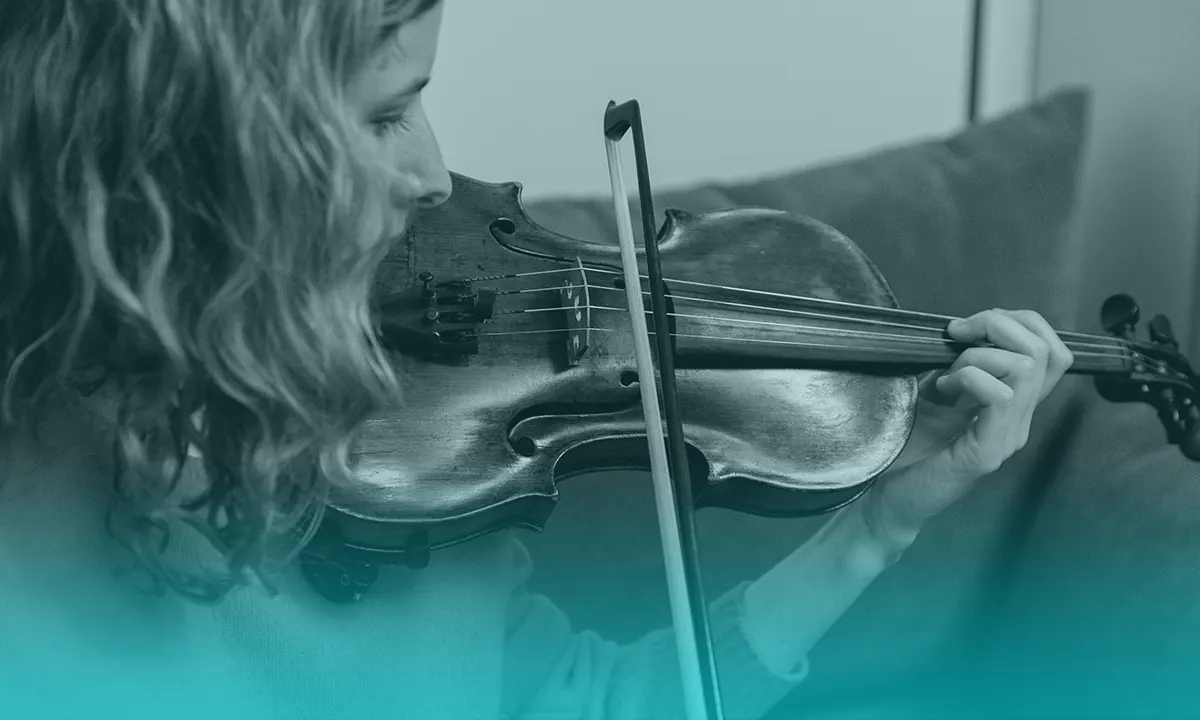 Fusión del violín con el tango electrónico