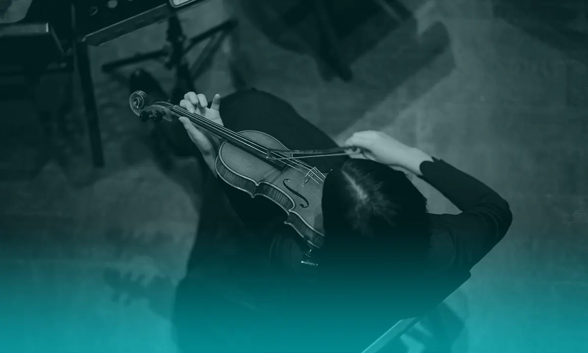 La historia del violín de dos mástiles