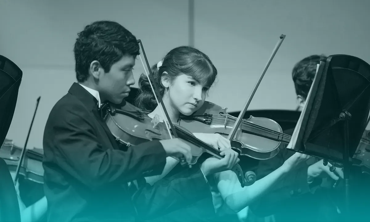 Música de violín diseñada para niños autistas