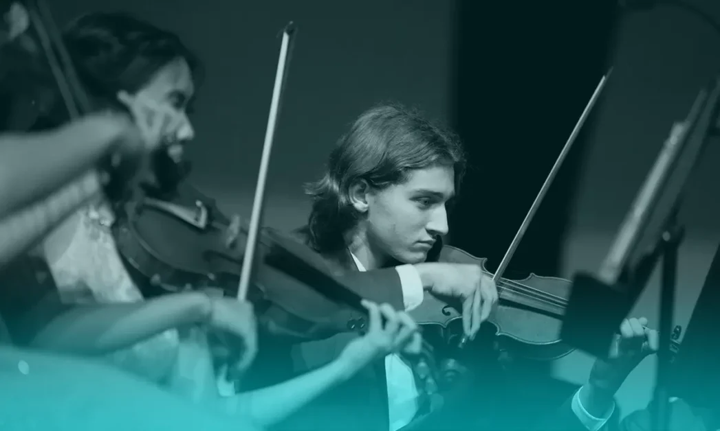 Música de violín generada por prompts en IA