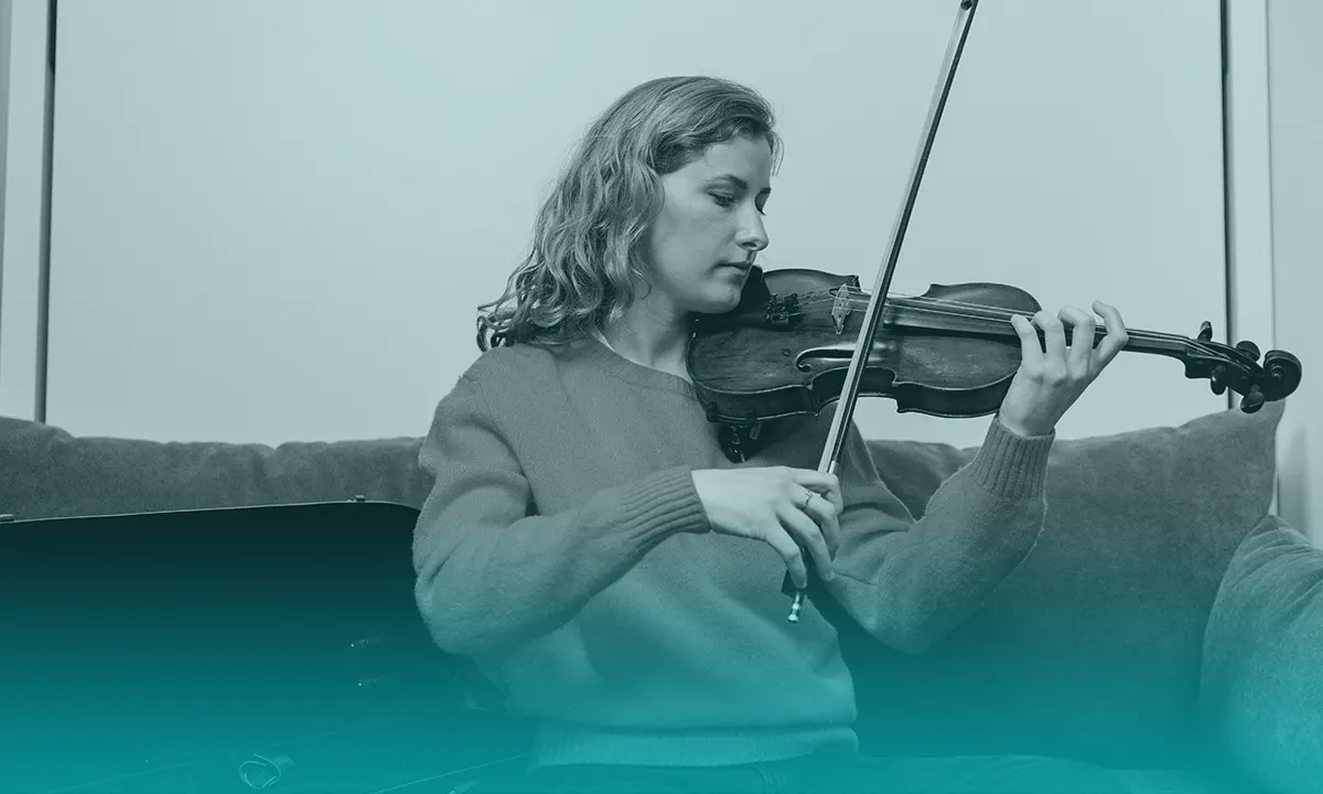 Música de violín que ha viajado al espacio