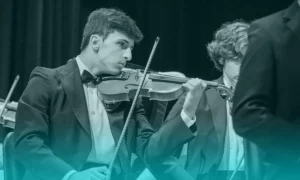 Violines fabricados con materiales reciclados